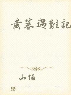 黄蓉遇难记封面