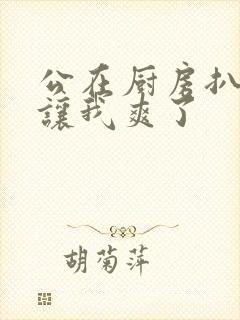 公在厨房扒开腿让我爽了