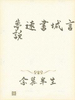 梦远书城言情小说