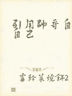引用帅哥自己玩自己