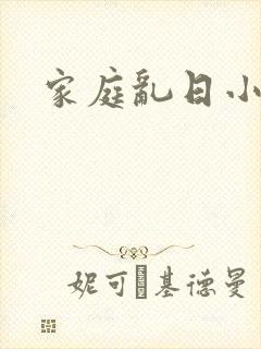 家庭乱日小说