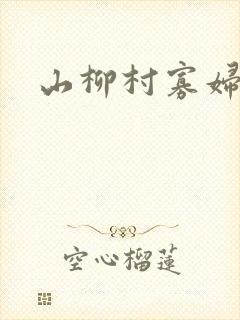 山柳村寡妇情史封面