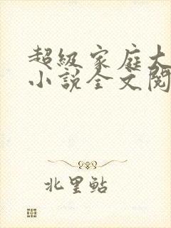 超级家庭大杂烩小说全文阅读