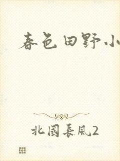 春色田野小说