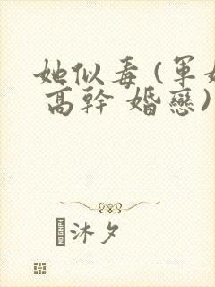 她似毒 (军婚 高干 婚恋)完结