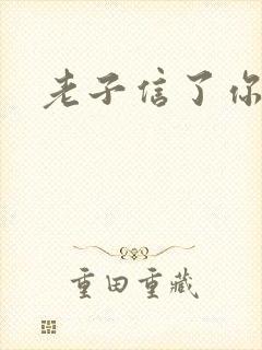 老子信了你的邪