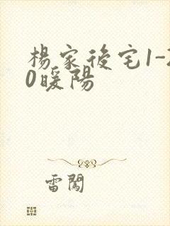 杨家后宅1-20暖阳