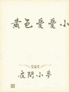 黄色爱爱小说封面