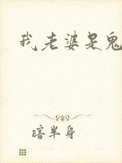 我老婆是鬼王封面