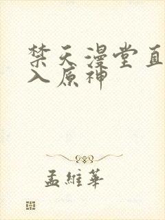 禁天漫堂直接进入原神