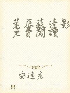 叶辰苏清影全文免费阅读封面