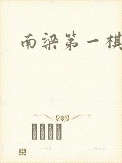南梁第一棋手