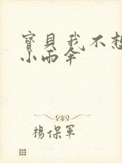 宝贝 我不想带小雨伞封面