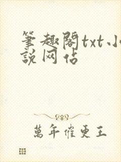 笔趣阁txt小说网站