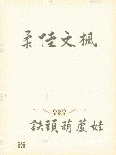 柔佳文枫封面