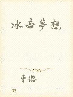 冰帝梦想封面