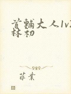 首辅大人1v2林初封面