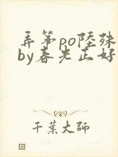 弄筝po陆殊词by春光正好