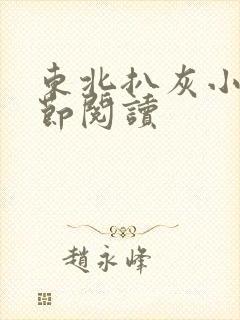 东北扒灰小说分节阅读