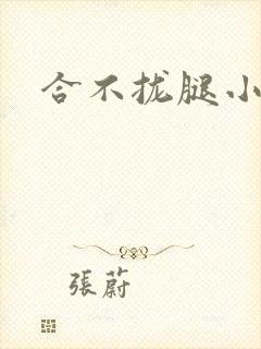 合不拢腿小说