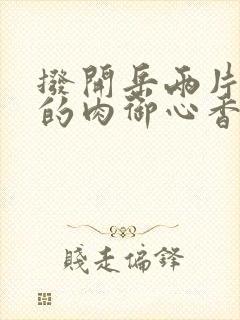 拨开岳两片肥嫩的肉御心香帅