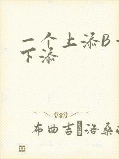 一个上添B一个下添