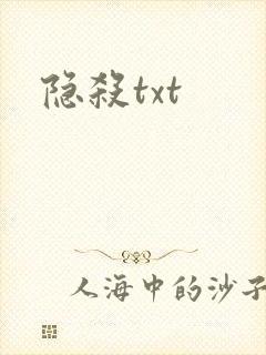 隐杀txt