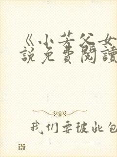 《小芳父女》小说免费阅读