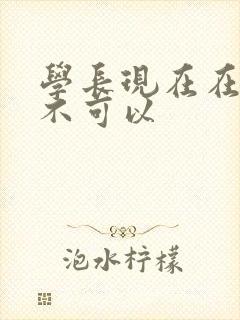学长现在在上课不可以封面