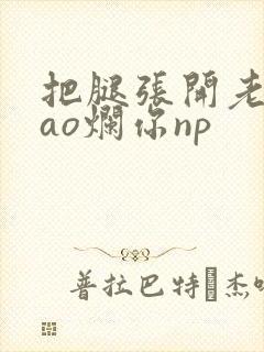 把腿张开老子cao烂你np封面