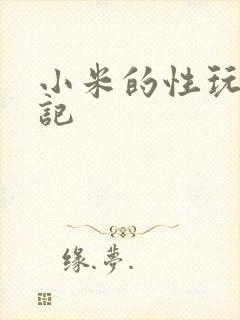 小米的性玩具日记封面