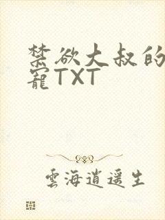 禁欲大叔的心尖宠TXT
