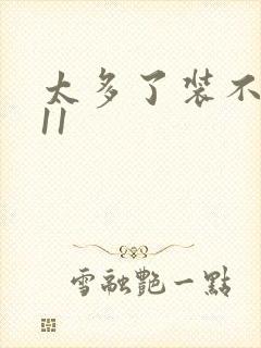 太多了装不下H11