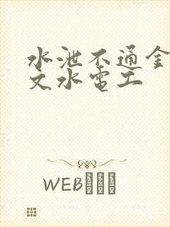 水泄不通金银原文水电工