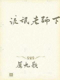 流氓老师下载封面