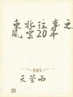 东北往事之黑道风云20年
