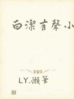 白洁有声小说封面