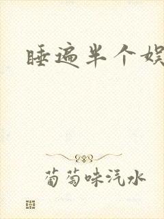 睡遍半个娱乐圈封面