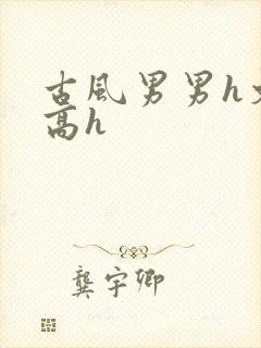 古风男男h文肉高h