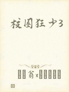 校园狂少3