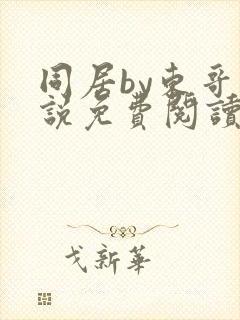 同居by东哥小说免费阅读全文无弹窗
