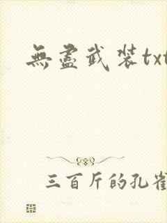 无尽武装txt