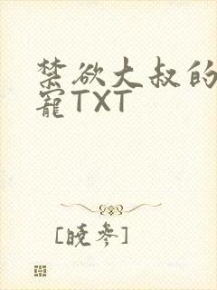 禁欲大叔的心尖宠TXT