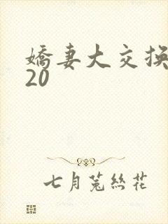 娇妻大交换1一20