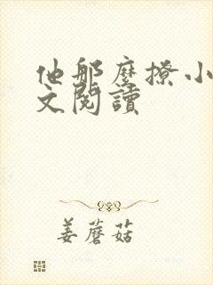 他那么撩小说全文阅读封面