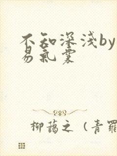 不知深浅by简易气囊封面