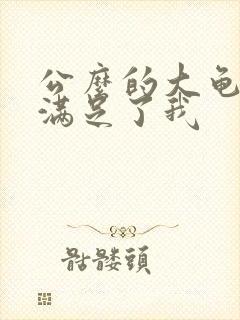 公么的大龟强大满足了我