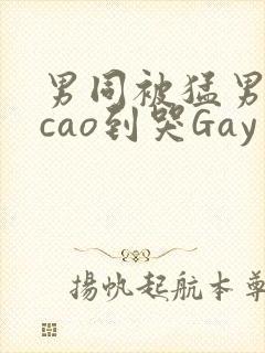 男同被猛男房东cao到哭Gay