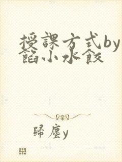 授课方式by肉馅小水饺