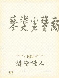 苏洁小强工地情全文免费阅读